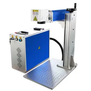 Auto Focus 3D Dynamic Mopa 60W Fiber Marking Machine M7 JPT 60W Die Coin Laser Relief Engraving Machine