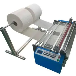 PVC PET Film Cutting Plastic Rubber Slicing Machine Sheet Cutter Fabric Cross Non Woven Fabric Machine Die-cutting Machine