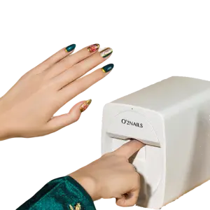 Portable Diy Touch Screen 3d Digital Intelligent Nail Printer O2nails X12.5 Machine bluetooth Connection Mobile Phone