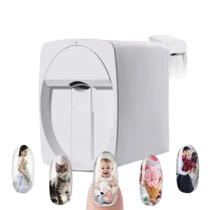 DIY Nail Art Printer Control Through Free Mobile App 3d Professional Digital Nail Art Printer Manicure Machine