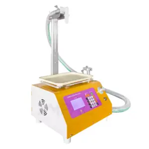 YIMUPACK Manual Automatic Bottle Filler Gear Pump Digital Control Weighing Viscous Liquid Honey Sauce Jam Oil Filling Machine