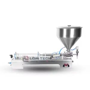 LOM   Semi-Automatic Beverage Filling Machine Juice Honey Sauce Essential Oil Olive Oil Bottles 220V/110V Voltage Fluid
