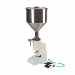 A02 Pneumatic Liquid Filling Machine Shampoo Perfume Essential Oil Filling Machine