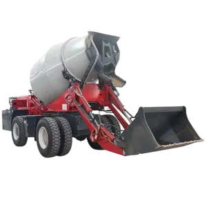 Mobile Mini Concrete Mixer Self Loading Concrete Mixer 0.5m³ 3.5cbm Self Loading Concrete Mixer Truck