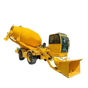 Concrete Machinery SLM4000I 4cubic Meter 500L Concrete Mixer Self Loading Concrete Mixture Truck