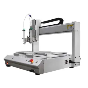 Automatic Four-axis Desktop Dispenser Industrial  Construction Farm Manufacturing Plant Core Motor Engine  Used