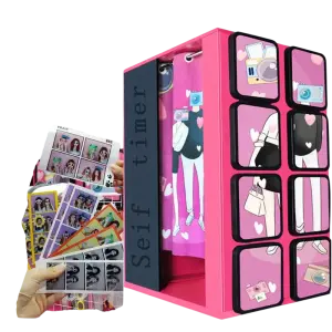 Coin Operated Magazine Photo Booth/Photo Booth Light/Smart Digital Station (PDL-3)