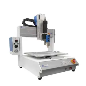 High Precision 3 Axis Desktop Epoxy Resin Adhesive Doming Stickers Cnc Automatic Glue Dispenser Dispensing Machine Robot