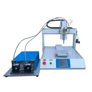 3d Dome Label Dispensing Machine Automatic Epoxy Sticker Doming Machine Glue Machine