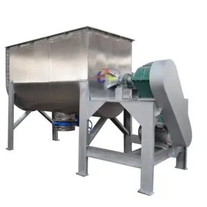Laundry Detergent Making Machine Dry Powder Mixer 2 Ton Ribbon Blender