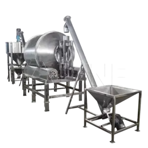 LANE Stainless Steel Washing Soap Powder Machine Detergent Powder Making Machine for Making Powder Detergent