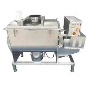 Cleaning Detergent Powder Screw Mixer Washing Powder Ribbon Mixing Machine