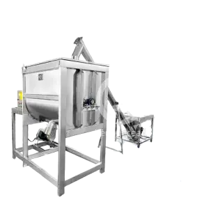 OCEAN Double-Paddle Laundry Chemical Mixer Plant 25kg 15kg Powder Detergent Mix Machine