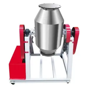 Vertical Stainless Steel Rotary Tea Dry Ingredient Spice Mix Machine Blender Food Washing Powder Drum Mixer