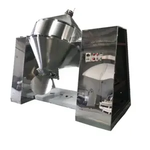 Small Double Cone Vertical Tablet Stainless Steel Solid Material Washing Dry Powder Mixer Mixing Machine