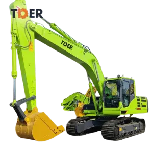 TDER  Style Heavy 21 Ton Plug in Style Excavator Crawler Track Electric Excavator