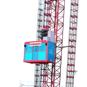 Portable Construction Hoist Electric-powered Reliable Construction Engineering Machinery Core Gear Construction Equipment