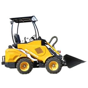 Mini Backhoe Loader Hydraulic 4x4 Loader Electric Battery Operated Loader