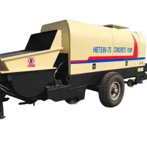 Good Performance Small Electric Concrete Pump Trailer Mounted Concrete Pump Small Mobile Concrete Pump