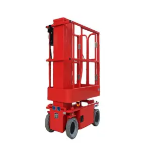Compact Indoor Outdoor 4m 6m 8m 12m Portable 300kg Hydraulic Aerial Man Lift Work Platform Electric Mobile Scissor Lifter