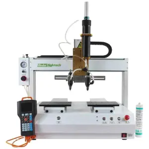 Automatic Dispensing Robots  Melt Adhesive AB Silicone Glue Automatic Desktop Glue Dispensing Robot Dispenser Machine