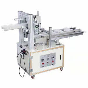 Semi-Automatic Small Box Side Glue Adhesive Carton Box Sealing Paper Gluing Machine