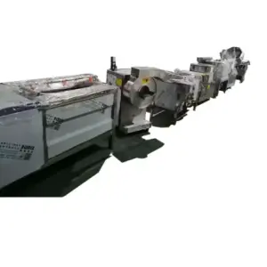 Semi Automatic Frozen French Fries Production Line 100KG/H