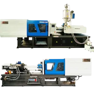 Automatic PC Plastic LED Light Bulb Lamp Housing Cover Making Machine / Injection Blow Molding Machine
