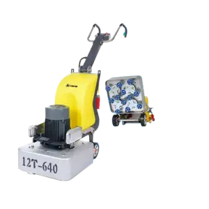 Automated Four-Disc Planetary Electric Concrete Floor Grinder and Polisher