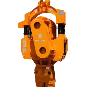 Crane Mounted 60kw Electric Vibro Hammer Piling Equipment