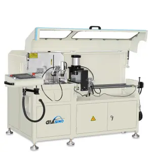 Simple Operation Automatic Aluminum Profile Corner Connector Cutting Saw Window Door Machine