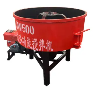 Mini Planetary Betonniere 350L Concrete Electric Pan Mixing Machine