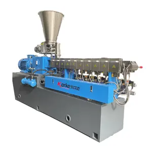 Twin Screw Granulator Machine Extruder Color Masterbatch Making Plastic Extruder Machine Pe