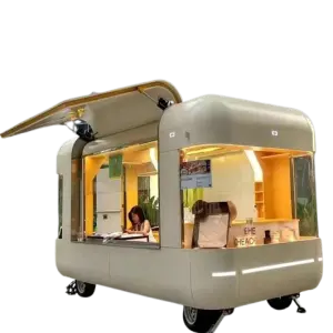 Cater Ice Cream Mobile Food Trucks for  Concession Food Truck Fabrication Trailer Food Cart