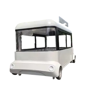 Mobile Fryer Food Cart With Bike