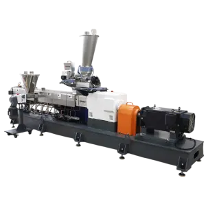 Plastic Pellet PE PP Pelletizing Machine Granulator Compounding Twin Screw Extruder Machine