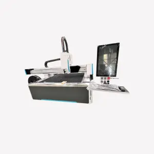 Fully Automatic 1500W Fiber Laser CNC Smart Cutting Machine for Pipes Flat Materials Supports AI PLT LAS Formats Cypcut Fuji 3D