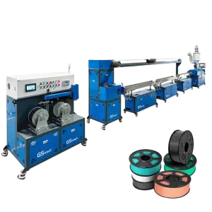 GSD50 30-40kg/h 3d Printer Plastic Filament ABS Nylon Extruder Making Machine  PETG Extrusion Line