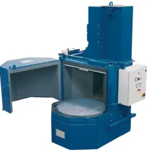 Rotary Trolley Turn Table Turntable/type Sandblaster Wheel Shot Blasting Abrator