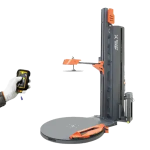 Top Pressure Fully Auto Pallet Wrapping Machine Suitable for Light Pallets Pallet Stretch Wrapping Machine