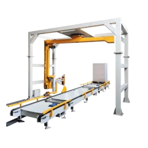 Intelligent Fully Automatic Rotating Arm Paller Stretch Film Wrapping Machine