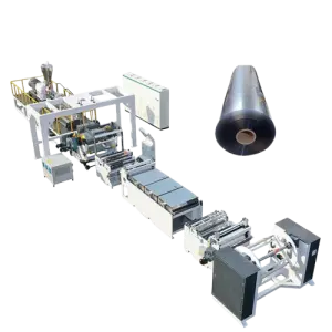 Plastic PET Sheet Extrusion Making Machinery / PET Thermoforming Sheet Making Machine