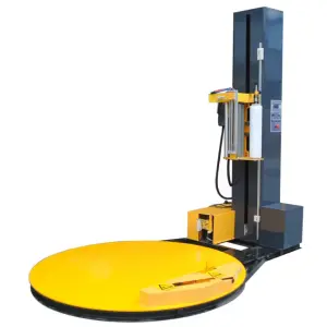 Smart Automatic Pallet Stretch Wrapping Machine With Weight Scale for Plant Warehouse