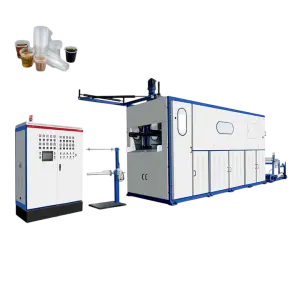 Full-automatic Plastic PLA Biodegradable PET Cup Forming Machine