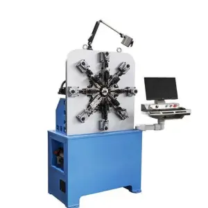 CNC Camless Wire Forming Machine Multi-Slide Wire Spring Coiling Machinery for Special-Shaped Torsion Motor Gear
