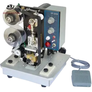 HP-241B Packaging  Ribbon Embossed  Stamp Expiry Date Batch Coding Machine
