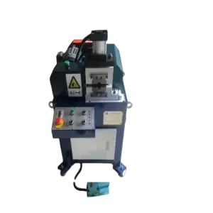Iron Hollow Pipe Chamfering Pipe Bevel Simi Automatic Steel Bar Pneumatic Double End Chamfering Machine for Round Aluminium