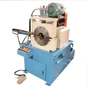 CE 50, 60, 80 ,110 Manual Bevelling Machine Single Head Pipe Bar Chamfering Machine for Steel Pipe Bar End Side