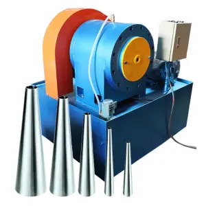 Round Stainless Steel Tube Tapering Machine Carbon Steel Iron Aluminum Copper Pipe Tapering Machine Tube End Forming Machines