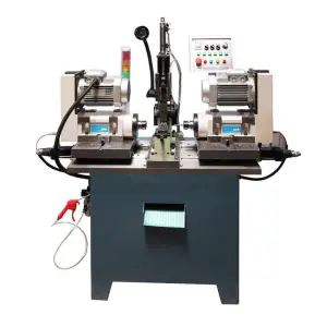 Automatic Copper Aluminum Steel Tube Pipe Double Both End Chamfering Deburr Machine